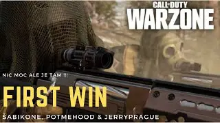 1. Výhra ve WARZONE - nic moc ale je tam !!!