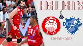 Olimpia Milano - Sassari Gara 2 Highlights