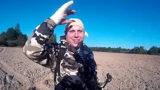 коп XP DEUS и MINELAB E TRAC  Две редкие монеты в одном месте