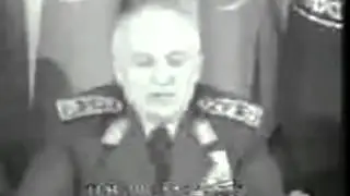 Kenan Evren 12 Eylül Darbesi TV Açıklaması