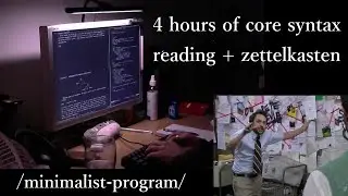 zettelkasten linguistics - programming study with me :) pomodoro // 2024-04-29