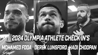 2024 Olympia Athlete Check In's | Team Evogen
