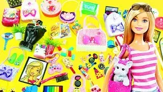 100 DIY MINIATURE BARBIE DOLLHOUSE ACCESSORIES  & Lifehacks #1  - simplekidscrafts