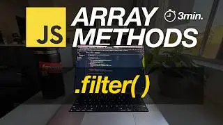 JavaScript Array Methods in Minutes: FILTER() — 3 EXAMPLES!