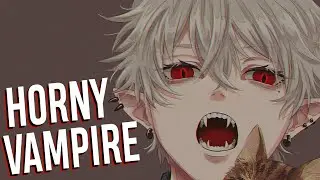 Mordido por um Vampiro Excitado | ASMR Roleplay
