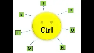 Excel Commands/Shortcuts - Ctrl J to Ctrl P
