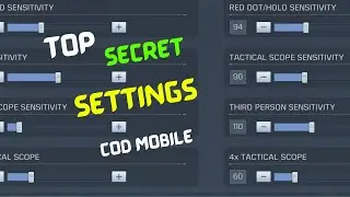 Cod Mobile Best Settings (Secret) Season 8 (2023) New Update