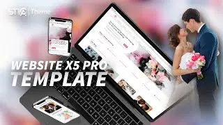 Pétale - WebSite X5 Pro Template