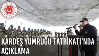 Sn. Erdoğan ve Sn. Aliyev, “Kardeş Yumruğu” Tatbikatına Katılan Mehmetçiklerimize Hitap Etti
