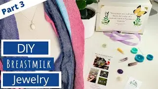 DIY Breastmilk Jewelry! HOW TO MAKE BREASTMILK JEWELRY AT HOME