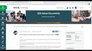 How to scrape html pages using Qlik Sense : Loop in url list | Alternative to Python