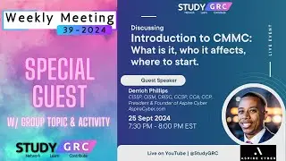 Study GRC Weekly Meeting [WK 39-2024]