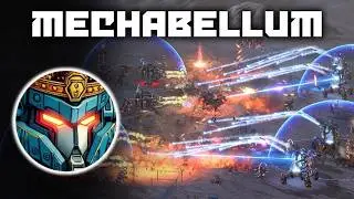 Vulcan vs Melter | Mechabellum