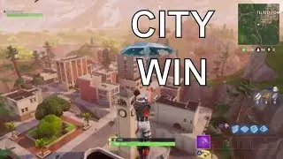 FORTNITE NEW CITY TAKEOVER AND WIN! FORTNITE WIN #80