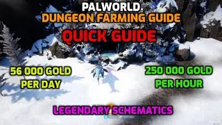 Palworld: Dungeon Slabs Farming Guide | Locations & Layouts | Slabs & 56k Gold/day  | QUICK GUIDE
