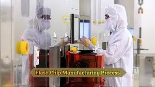 #HiTechGsm How Flash Chip Manufactured (Factory Tour)