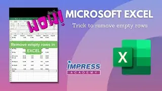 Trick to remove Empty Rows from Excel