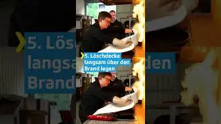 Löschdecke richtig benutzen 🔥 | #Kassensturz | #Shorts | #Kassensturz | #Shorts