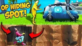 *NEW* SUPER OP HIDING SPOT!! - Fortnite Funny Fails and WTF Moments! 