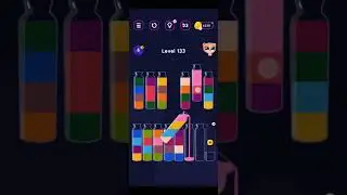 Get Color Water Sort Puzzle Level 131 to Level 135