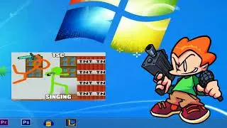 Taskmanager Pico Mix - STICK SHOWDOWN - FNF - TheBlueGuy