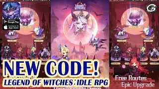 🎁 Legend of Witches：Idle RPG 9 Giftcodes & How to Redeem Codes - Mobile Game (Android)