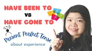 The difference: HAVE BEEN TO & HAVE GONE TO /Use PRESENT PERFECT TENSE to ask about one's experience