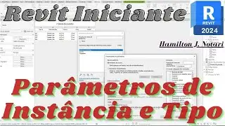 Revit Parâmetros de Tipo e Instância