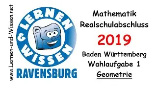 Wahlaufgabe 1 Realschulabschluss 2019 Baden Württemberg  by Lernen & Wissen