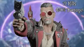 Ballistic 19 Kills and 4305 Damage Gameplay! Apex Legends Season 22 Trios Revival Gameplay!