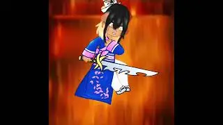 if i was in demon slayer #gachaclub #gacha
