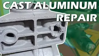 Repairing a Cast Aluminum Output Bearing Retainer (True Spirit #33)