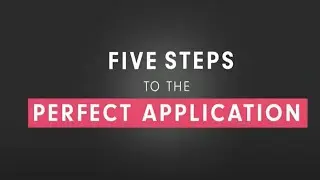 How to make a perfect application to university