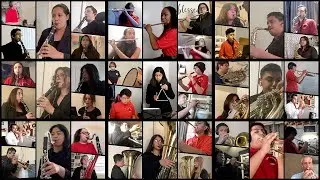 Vista Heights Middle School Band - 2021 Encore Virtual Concert - performing You'll Never Walk Alone