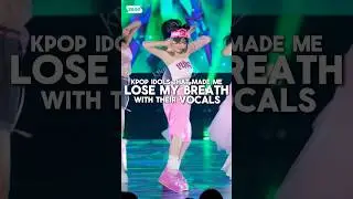 Kpop Idols that made me LOSE MY BREATH with their VOCALS|#kpop#babymonster#aespa#twice#redvelevet