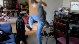 My bro can fight!