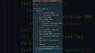 Style Material UI with Tailwind CSS in ReactJs | #shorts