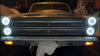 #mercury #ford LED DRL Halo Conversion 1966 Comet Cyclone GT 390