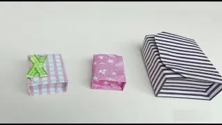 How to make an Origami Box: Beautiful gift box