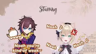 [ENG SUB] Kurumi Noah and Kinako 1v1 in firing range