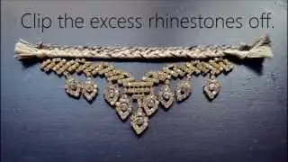 DIY Rhinestone Friendship Bracelet