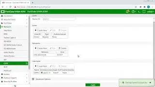 OSPF Configuration | In Fortinet Firewall