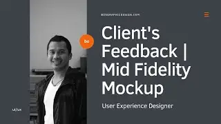 Client's Feedback on Mid Fidelity E-commerce Mobile App