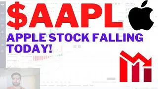$AAPL APPLE STOCK FALLING TODAY!! Apple Stock Analysis | Live Wellthy Stocks