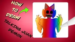 How to draw JUAN TALKING Character Demon