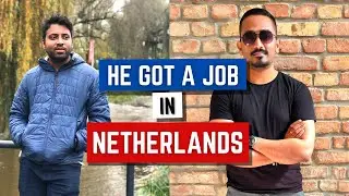 🇳🇱 How to find a job in the Netherlands from India | Interview with Shaikmeera