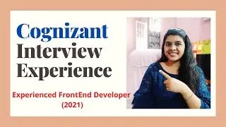 Cognizant Interview Experience 2021 | CTS Frontend /React Developers Interview Experience
