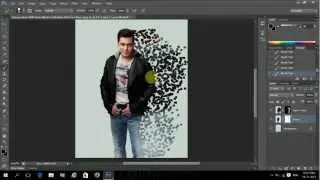 Photoshop tutorials Photoshop Splatter / dispersion photomanipulation Tutorial(Atoz)