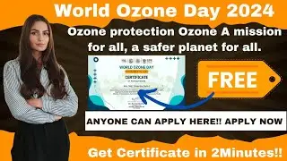 Free Online Quiz Contest World Ozone Day with Certificate | World Ozone Day 2024 | Free Certificate