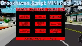 Brookhaven Script MINI Pack GUI | Hydrogen - Fluxus - Delta - Arceus x - Codex Executor